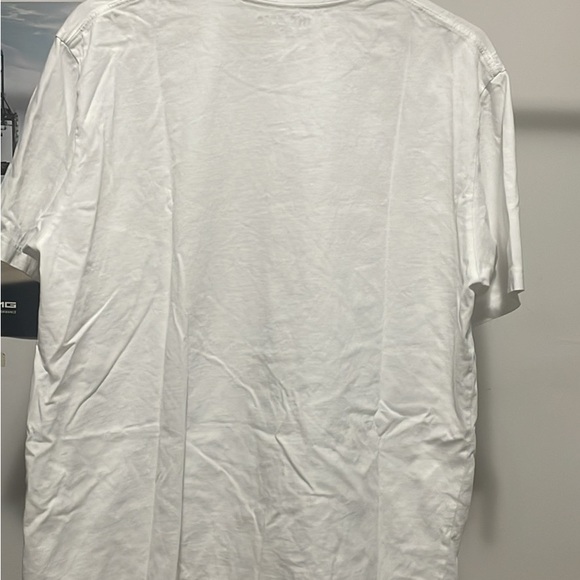 Uniqlo White Graphic Tee with Colorful Design - Picture 4 of 4